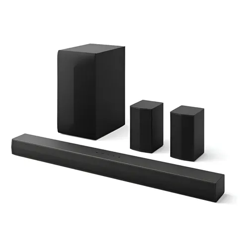 Lg Soundbar S60tr 440w Rms, 5.1 Canais, Bluetooth 5.3 Preto Preto 127/220v 120 Hz
